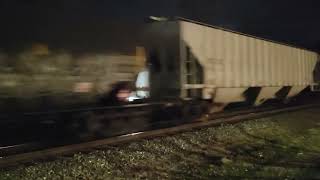 IAIS 511 and IAIS 508 mixed freight train eastbound in Minooka Illinois