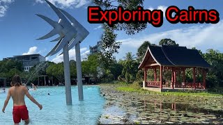 Free Things to Do in Cairns | Exploring Cairns Esplanade Lagoon and Cairns Botanical Garden