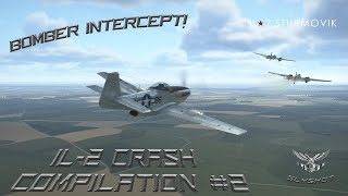 IL-2 Crash Compilation Episode 2 - Bomber Intercepts, Forced Landings and Naval Strikes!