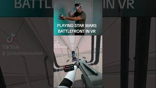 StarWars Battlefront in VR is my new FAVORITE GAME on the Quest 2‼️ #starwars #starwarsvr