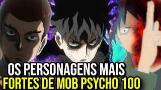 Mob Psycho 100: OS 10 PERSONAGENS MAIS FORTES DE TODOS OS TEMPOS, CLASSIFICADOS! Só Para Animes