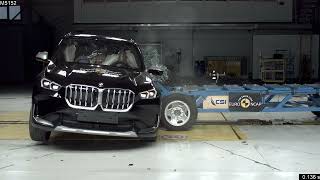 BMW X1 side crash test