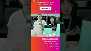 Introduction of our IG Live Sales in July 2022#liverecording #packaging #packagingdesign #papercups