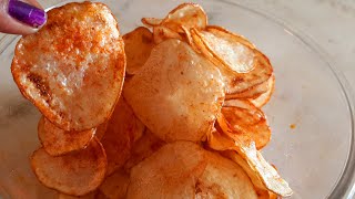 Potato fry, how to make potato chips in Tamil recipe, urulaikilangu chips seivathu Eppadi, aloo fry.