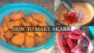 STEP BY STEP ON HOW TO MAKE AKARA