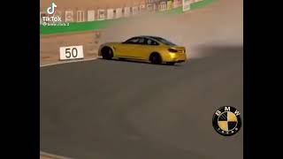 Zamil Yellow BMW Car Drift Video!  #shorts