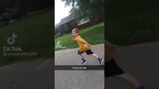 TikTok | Kid runs into car