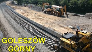 #20 Remont linii kolejowej 190 PKP PLK w skrócie Goleszów Bażanowice Cieszyn