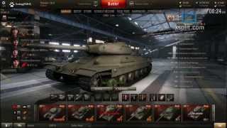 The cold can't stop the IS-6 tank ~ world of tanks