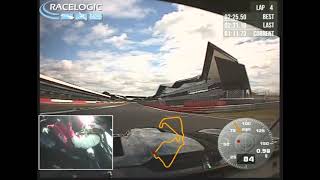 Pole lap Round Silverstone GP Jaguar Challenge 2018