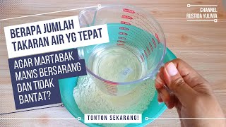 Cara Membuat Martabak Manis Bersarang| Penyebab Martabak Manis Bantat | Takaran Air Adonan Martabak