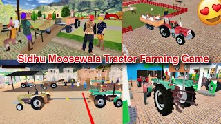 sidhu moosewala tractor farming simulator game 😍|| best of android game