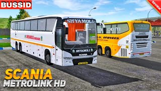 BUSSID MOD | Real Scania Metrolink HD BUS MOD + Link Download FREE | Bus Simulator Indonesia Bus Mod