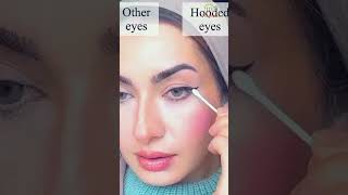 Wow so amazing beautiful makeup face #makeuptrps #youtubeshort