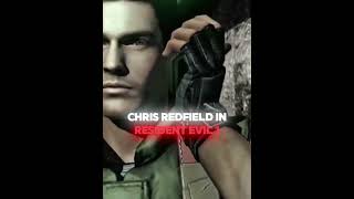 Chris Redfield In RE1 vs RE8 🔥 [4K] Resident Evil @HeistRE #shorts #youtubeshorts