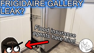 How to Fix a Leaking Frigidaire Gallery Dishwasher & Save Your Marriage (Inlet Valve)