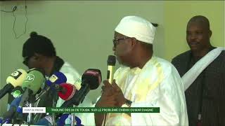 Intervention de Serigne Mamoune Mbacke ibn S. Fallou : Conférence de presse sur les propos