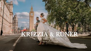 KRIZZIA + RUNER Highlights 4K @londonoratory8014 #weddingfilm #londonchurch #joshrosalesphotography