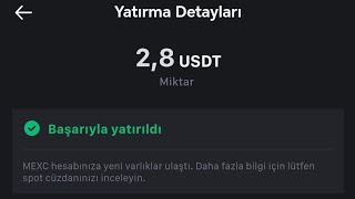 GÜNDƏLİK 2.80 USDT.BİNANCE HESABA ÇIXARIŞ #pulqazan #pulqazanma #pulqazanmaq