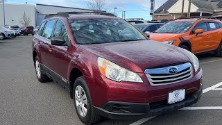 2011 Subaru Outback Danbury, Brookfield, Ridgefield, New Milford, New Fairfield, CT N6844A