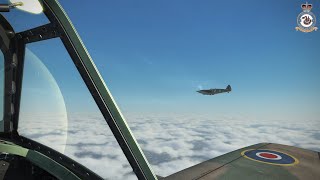 IL-2 Great Battles - Bodenplatte Fighter Intercept - No.66 Squadron - No Comms - Five Man Flight!