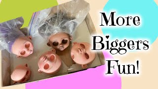 New Batch of The Biggers Dolls for Customizing - Including New Size