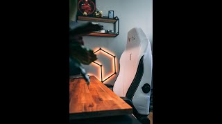 SecretLab Skins gaming chair #unboxing #setup #aesthetic