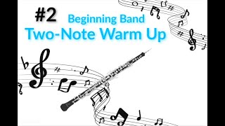 Oboe Two-Note Warm Up #2