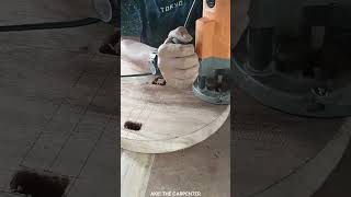 How to use the Ingco Router woodworking projects creating smooth edges video PH I Akie The Carpenter