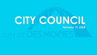 2-19-24 City Council