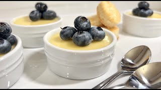 3 Ingredient Dessert Recipe / Lemon Posset