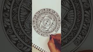 ✨Mandala passion #stressrelief #drawing #shortsvideo