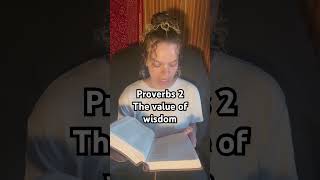 Proverbs 2 - The value of wisdom #dailybibleverse #proverbs #wisdom