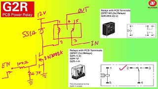 033 Relay Working Principle and schematic design