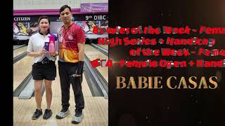 2023 DFBC 2nd Conference Quadro Bowling Winners - Week 4