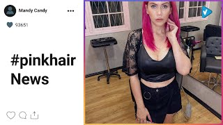 Top 10 #pinkhair Posts & Updates, Starring: mandycandyreal