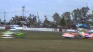 Pechito Lopez en el curvon del Mouras en la final del TC