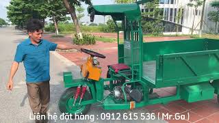 3 BÁNH VÔ LĂNG - XE TẢI CHỞ HÀNG - LH ĐẶT XE : 0912 615 536