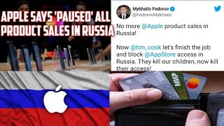 EXXONMOBIL, APPLE, BOEING, VISA, MASTERCARD, AMEX LATEST GIANTS TO CUT TIES WITH RUSSIA