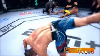 Body to elbow nasty combo K.O UFC 4 ranked online