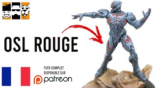 Tutoriel peinture : OSL rouge (Ultron / Projet Marvel Crisis Protocol)