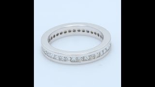 Princess Diamond Eternity Band