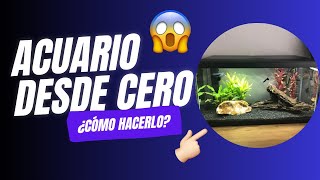 Cómo Montar un Acuario desde Cero: Guía completa para principiantes 🐠 | AcuaFish