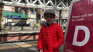 Edinburgh Waverley LNER journey to London Kings Cross