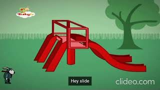 Louie's Friends: Slide with Subtitles