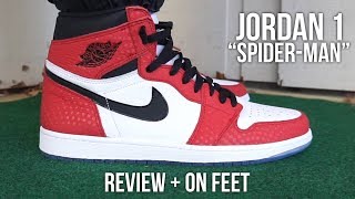 Jordan 1 "Spider-Man" Review  + On Feet