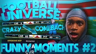 Crazy Comeback! - ROBLOX FOOTBALL UNIVERSE FUNNY MOMENTS #2