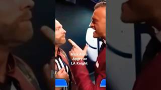 Nick Aldis Confronting LA Knight and make a Match for LA Knight For Crown Jewel