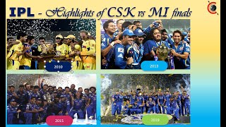 IPL Finals highlights - CSK vs MI - recap of clashes in Finals game