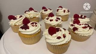 CUPCAKES VANILLÉ/FRAMBOISE ‼️